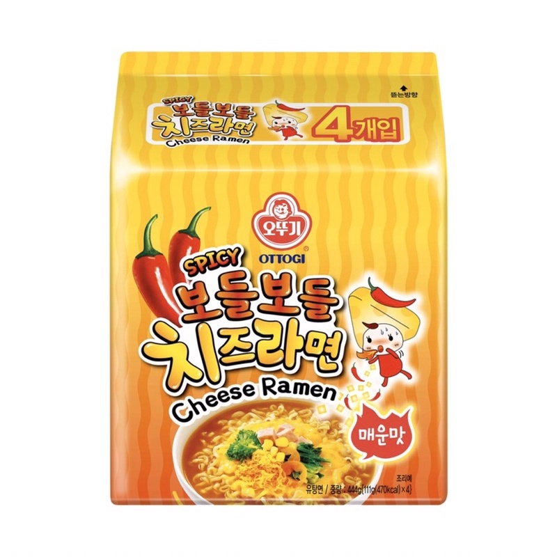 

OttogiSpicyCheeseRamenMultipack444g