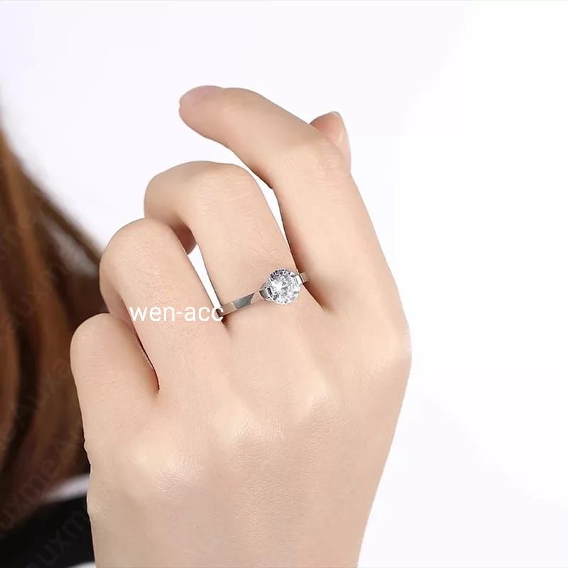 Cincin Permata Titanium Cincin Nikah Cincin Tunangan