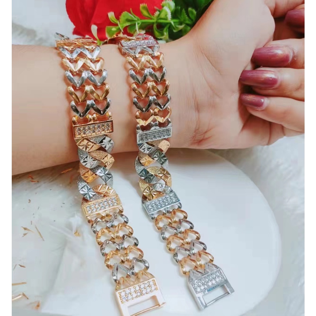 Gelang Xuping Rantai Sisik Naga Permata Perhiasan Fashion J0003