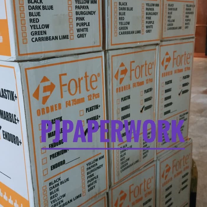 

Ordner folio F4 Enduro plus FORTE. LAF 70mm murah /odner(isi 12pcs)