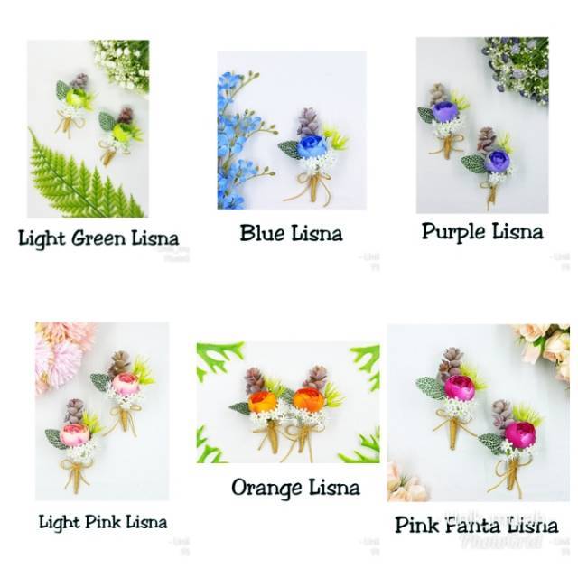 Lisna Boutonniere - Korsase Pria - Korsase Wedding -Groom Corsage