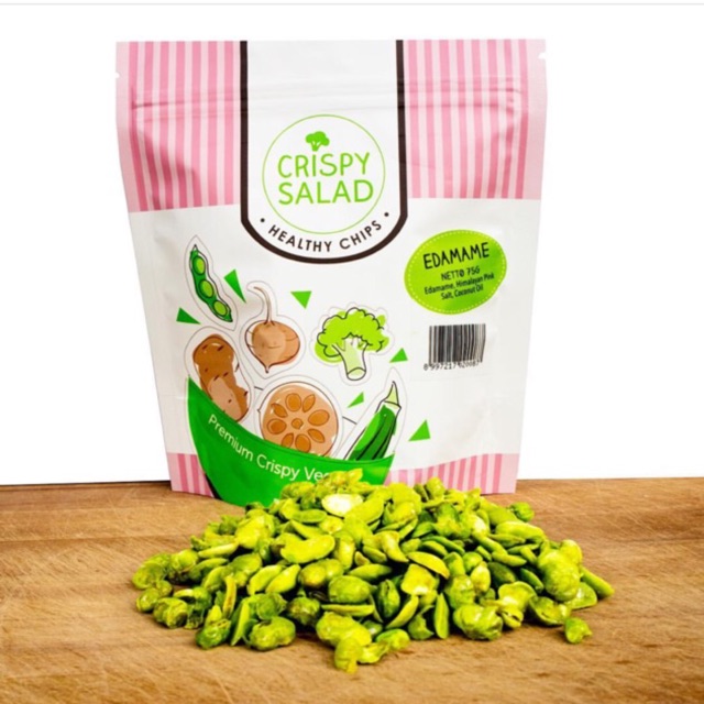 

Crispy Salad Edamame 75gr