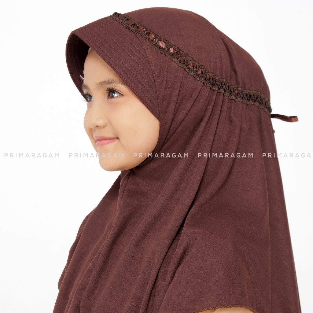 Kerudung pramuka sd kerudung sekolah coklat sd kerudung sd coklat kerudung coklat sd ssd-033