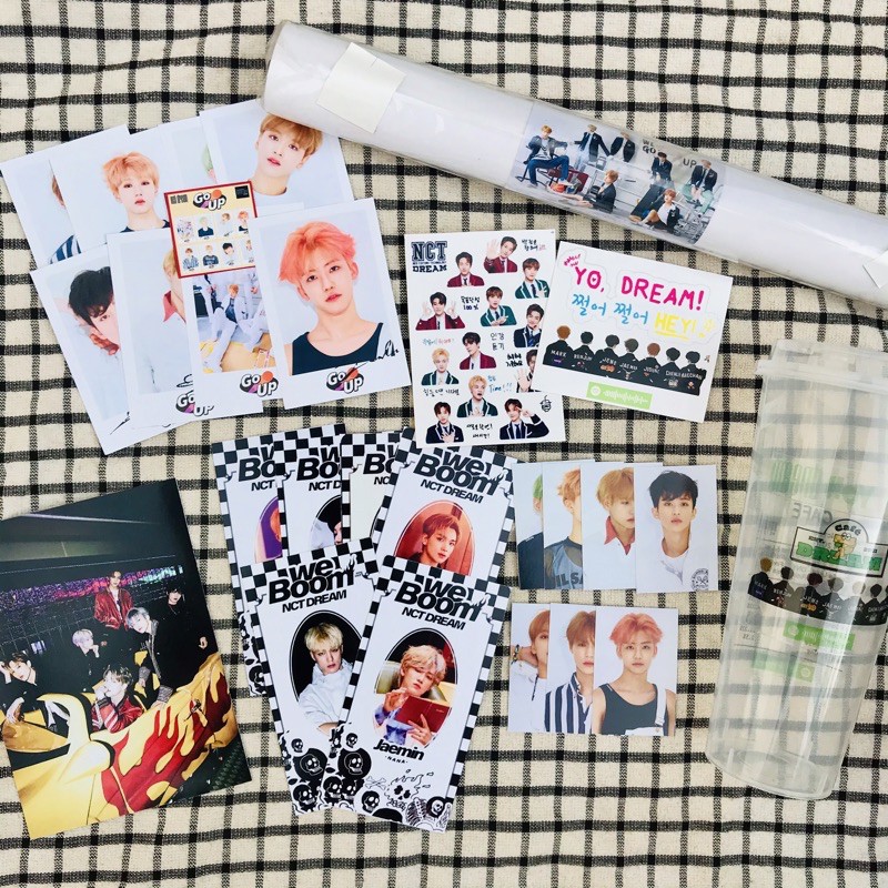 [Ready] FANKIT Reuseable Cup Nct 7Dream Cafe We boom Reload we go up