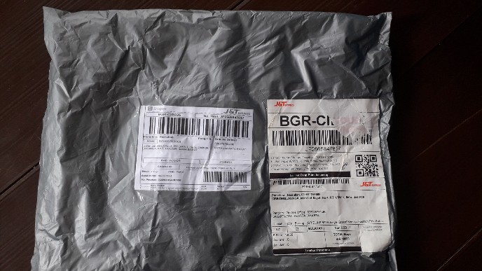 [gridline - R089 Blue] Kemeja Batik Pria Katun Lengan Pendek Regular Modern