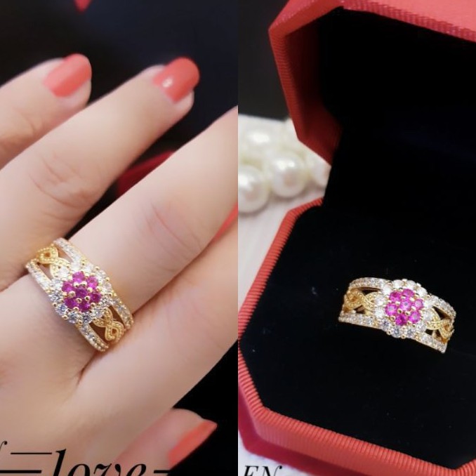 Xuping Perhiasan cincin 1258T