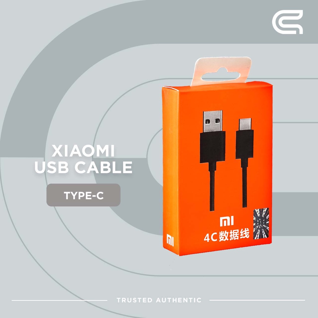 KABEL CHARGER XIAOMI TYPE C - XIAOMI USB TO TYPE C CABLE