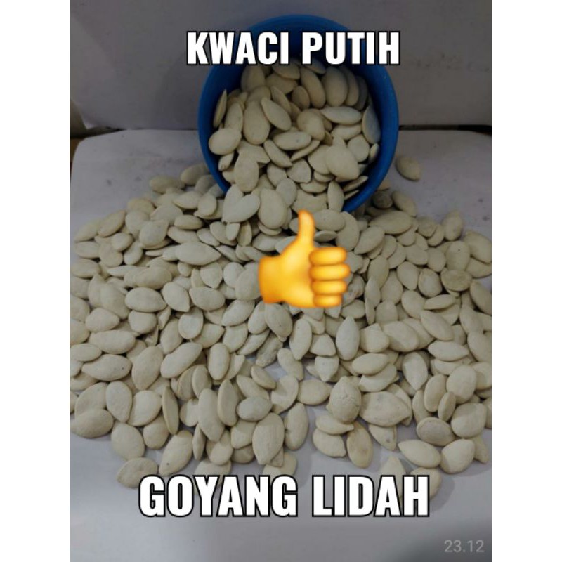 

kwaci putih biji labu 250gram