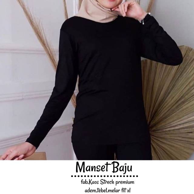 MANSET BAJU - MANSET HITAM