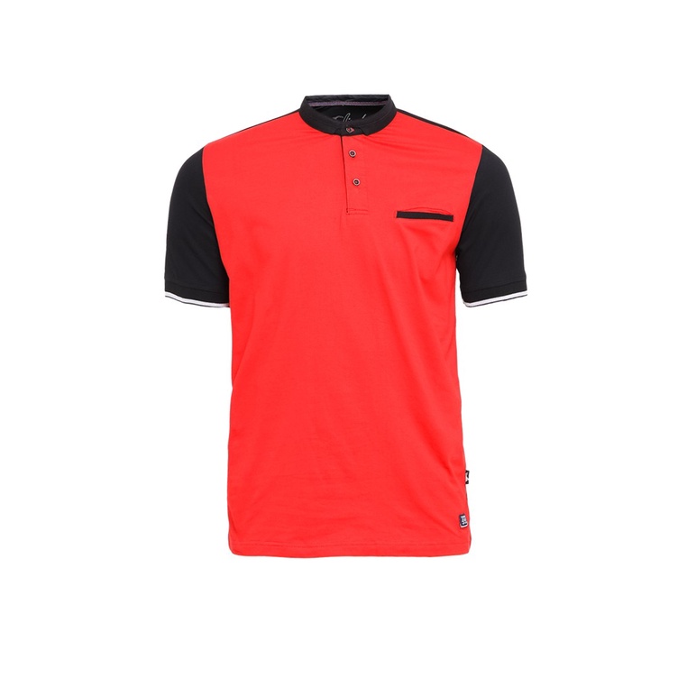 BAJU KAOS POLO PRIA CARDINAL ORIGINAL CASUAL LENGAN PENDEK MERAH CA15