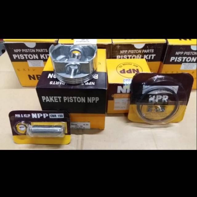 piston kit cbr 150 oversize 25 merk npp