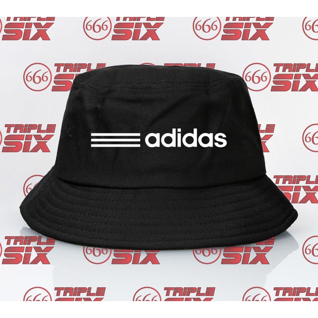Topi Bucket Adidas Three Stripes