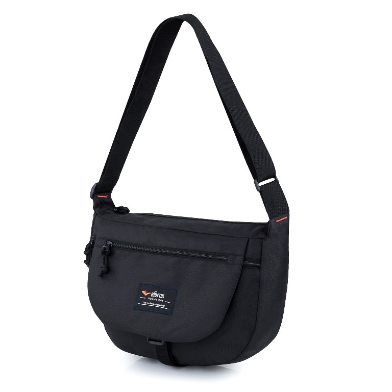 Tas Selempang Shoulder Sling Bag Pria Bahu Polos Distro Elbrus Original