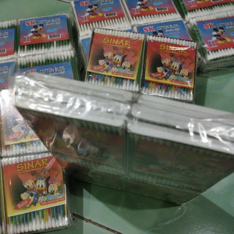 COTTON BUDS baby dan dewasa 1 PACK isi 12 bungkus