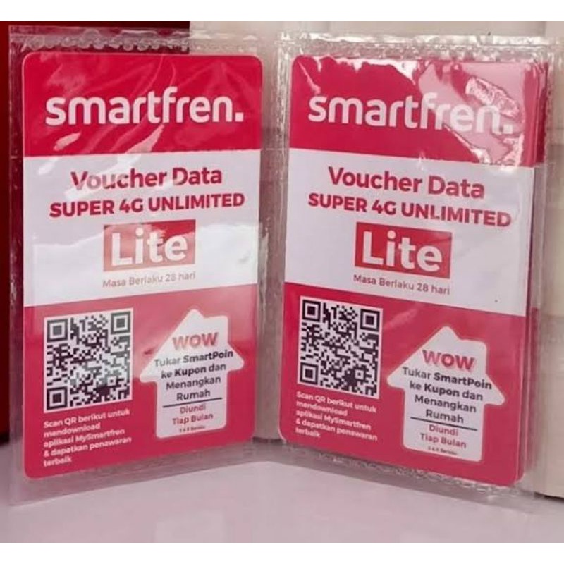 Inject Smartfren Unlimited Lite 500MB 28 Hari