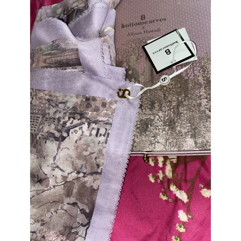buttonscarves new york reborn collector lilac