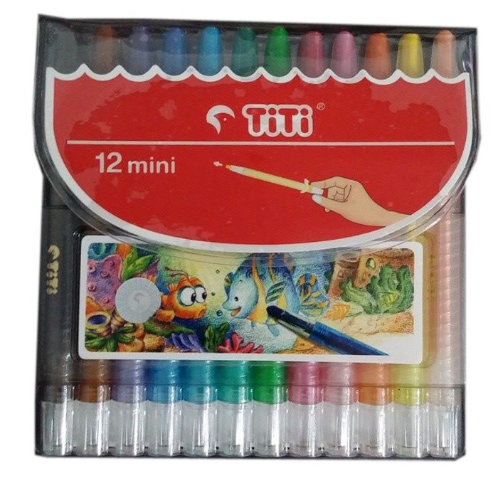 

Titi Crayon Putar Mini 12 Warna / Twist Crayon Mini
