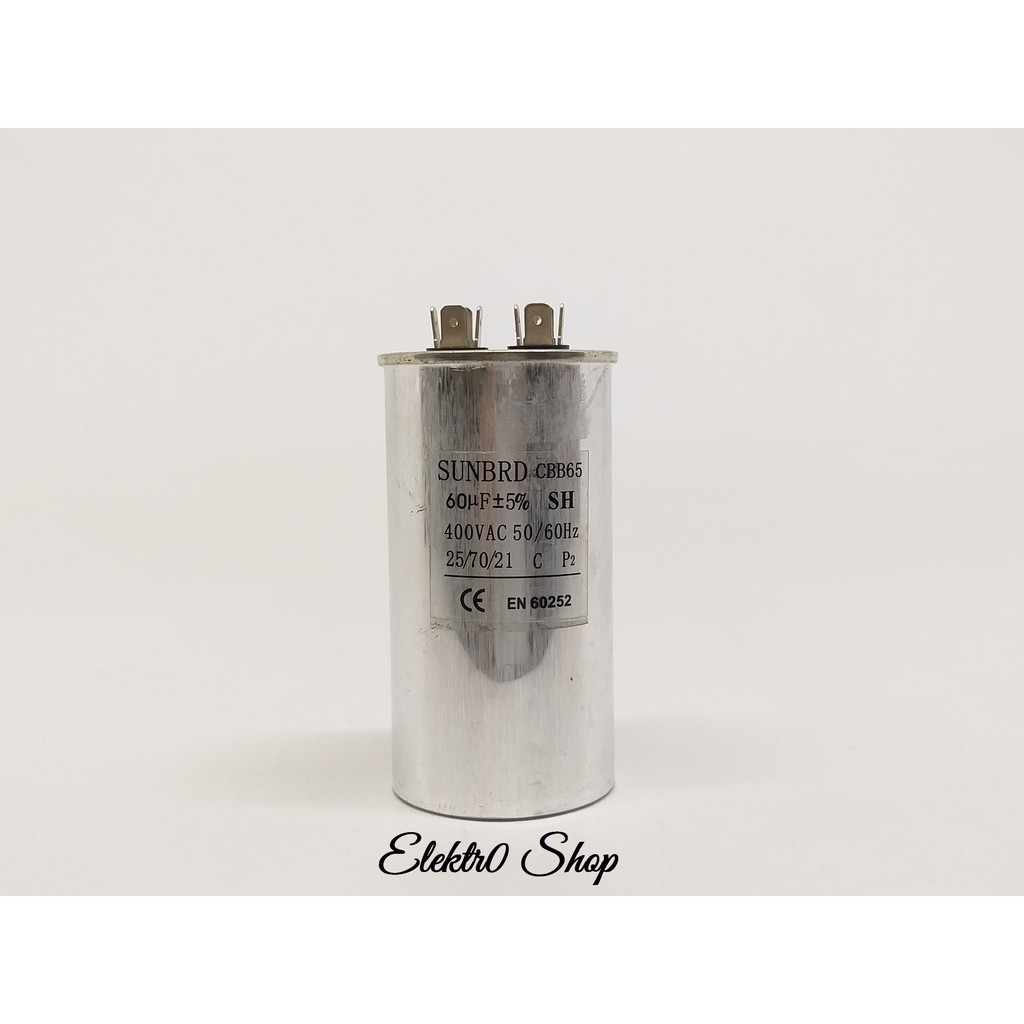Capacitor 60 uf 400v Bulat