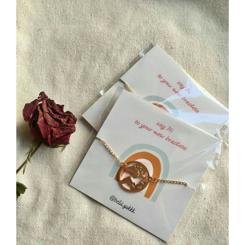 

@belii.yukkk/ World Map Braclete