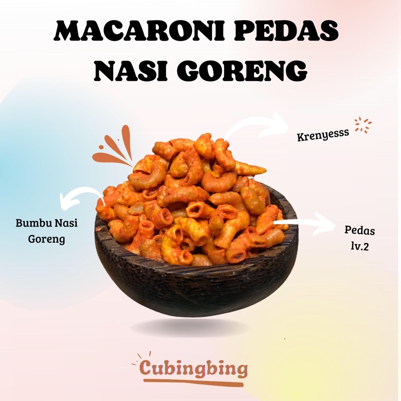 

CEMILAN MURAH Macaroni Pedas Nasi Goreng