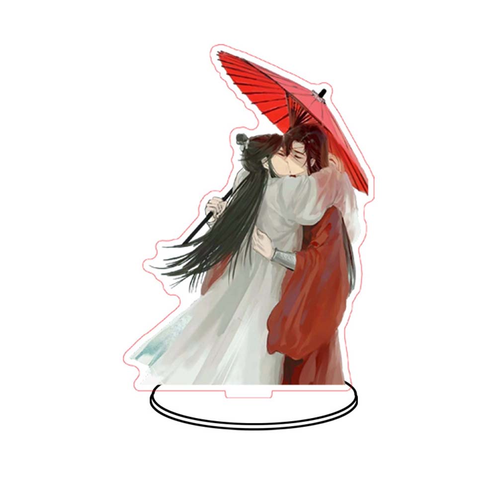 REBUY Fashion Tian Guan Ci Fu Cartoon Anime Figure Model Plate Figure Model Toys Xie Lian Collection Model Ornaments Stand Model Toys Hua Cheng Acrylic Acrylic Stand Figure