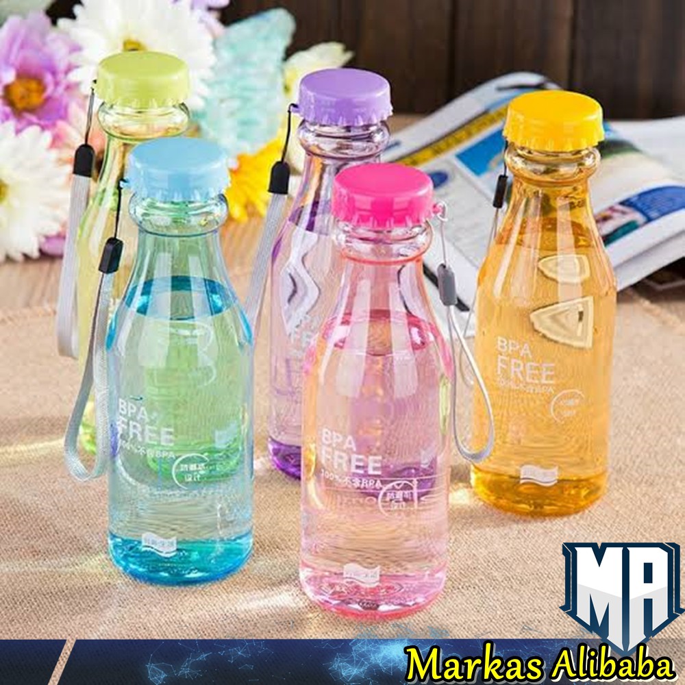 Botol Minum My bottle Soda BPA Free 500 ML / botol minum soda warna trendy anti tumpah water bottle colorful