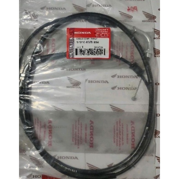 KABEL GAS TALI GAS BEAT KARBU,VARIO 110 KARBU,SCOPY KARBU,SPACY KARBU KABEL GAS/TALI GAS