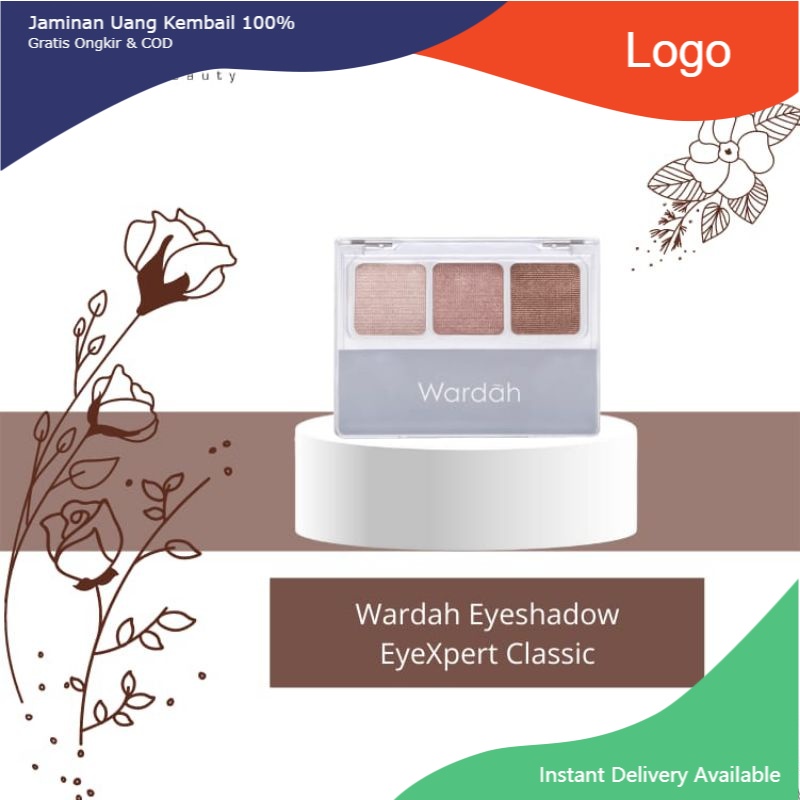 Wardah Nude Colours Eyeshadow 3.3g - Eyeshadow