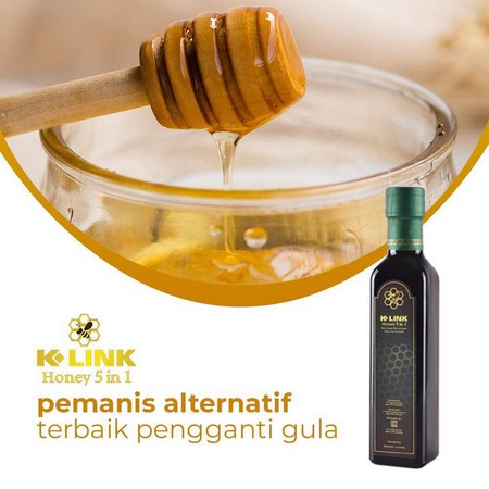 

K-Honey 5in1 Ekstrak Buah Kurma Kemasan Baru | Madu Murni Berkualitas Tinggi | K-Link
