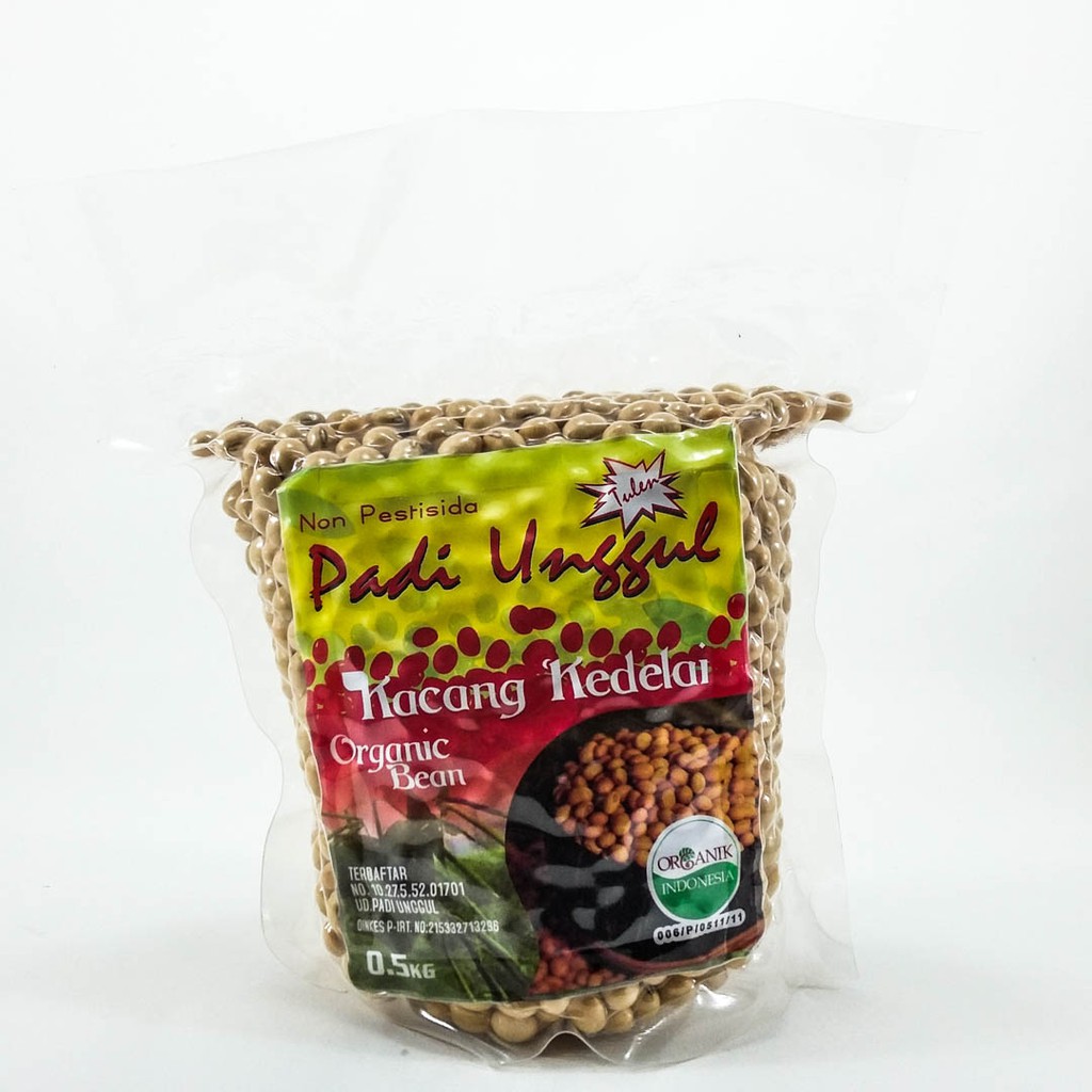 

Padi Unggul Kacang Kedelai Organik 500 gr