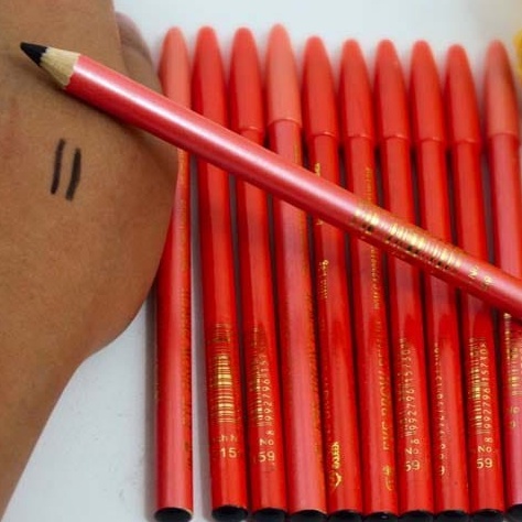 Alolula - Pensil Alis /  Pensil Alis Davis / Eyebrow Pencil / Eyebrow Liner / Drawing Eyebrow / Eyebrow Pensil / Pensil Alis Davis Coklat /  Pensil Alis Davis Hitam
