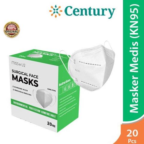 JUAL MURAH Miss U2 Masker KN95 5ply 1box isi 20pcs / Masker Medis