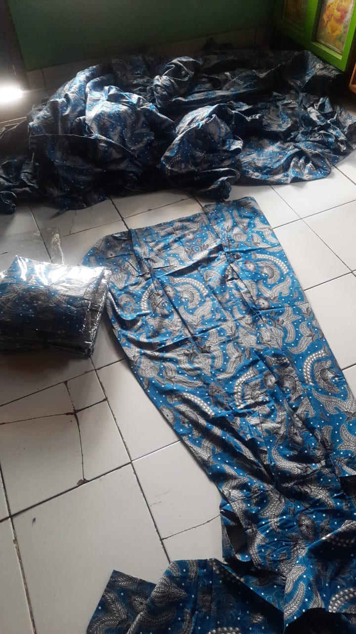 Ms Gamis Batik Sriwedari Maxi Bumil/busui Katun Sogan Allsize & Jumbo