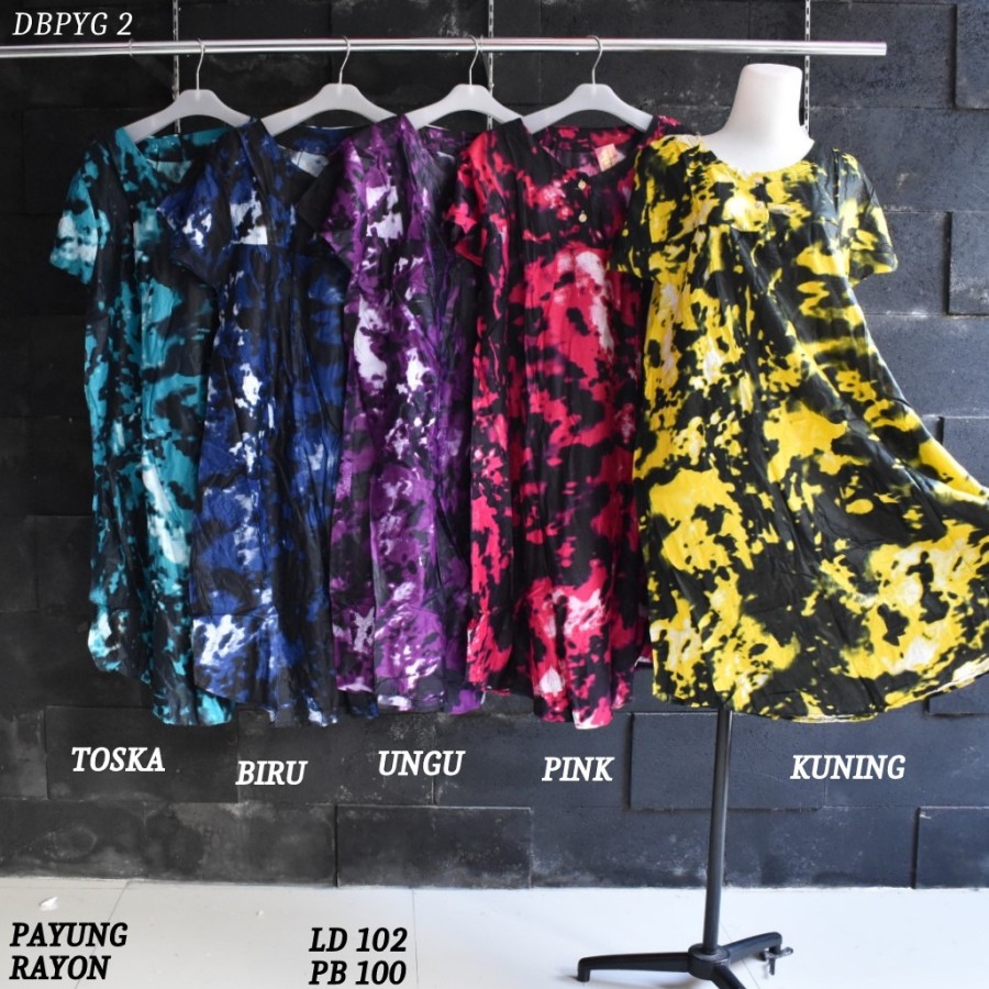 DASTER KENCANA UNGU JUMBO DASTER PAYUNG BAJU DASTER JUMBO LD 130 DASTER DASTER IBU HAMIL 2