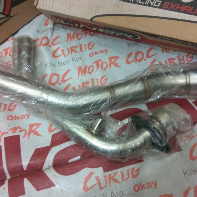 Sale Leher Header Only Knalpot Proliner Mx-King Vixion Satria Fu Xabre R15 Termurah