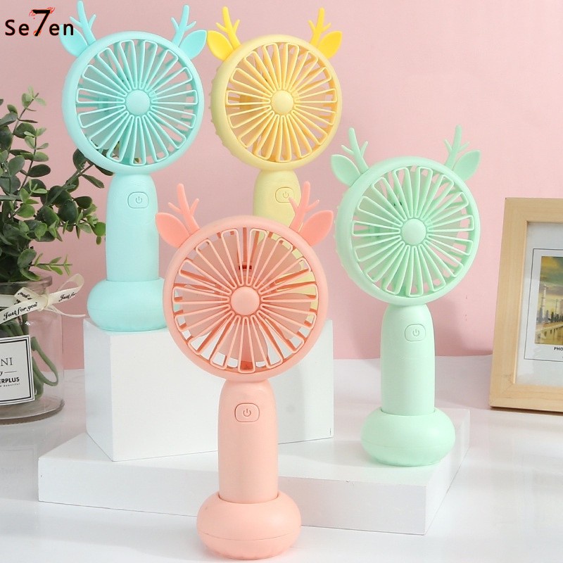 Handy mini fan / kipas lipat/ kipas angin portable / kipas tangan / kipas baterai