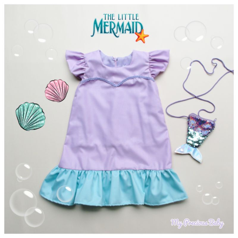 Mermaid Ariel Daily Life Cotton Costume/Kostum Ariel Mermaid