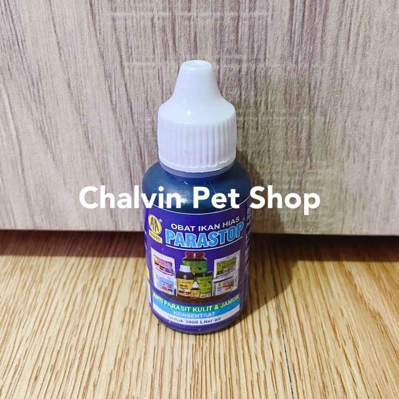 PARASTOP obat ikan hias anti parasit kulit dan jamur
