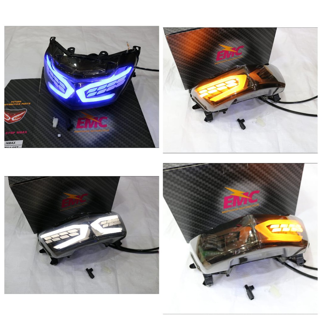 STOPLAMP LAMPU BELAKANG LED VARIASI YAMAHA NMAX 155 old