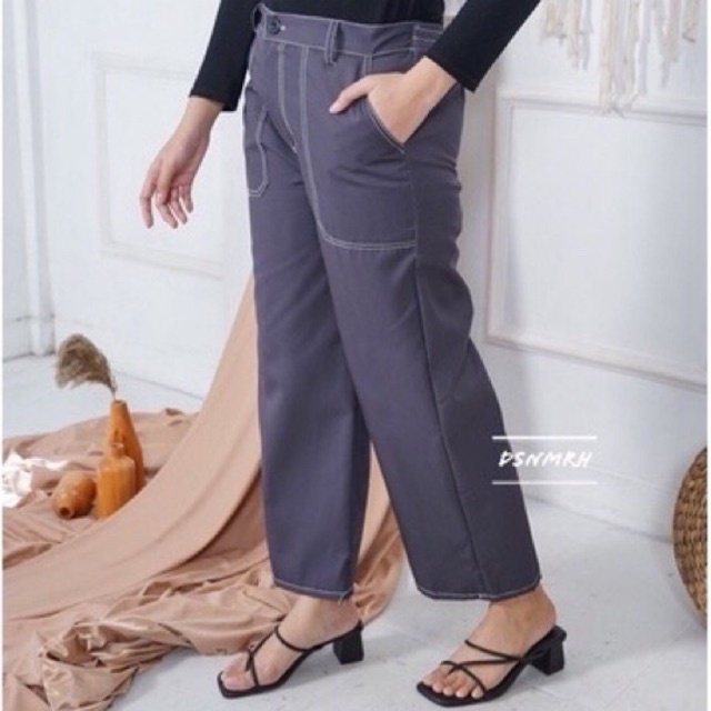 KULOT WANITA AMERICAN DRILL AMBER