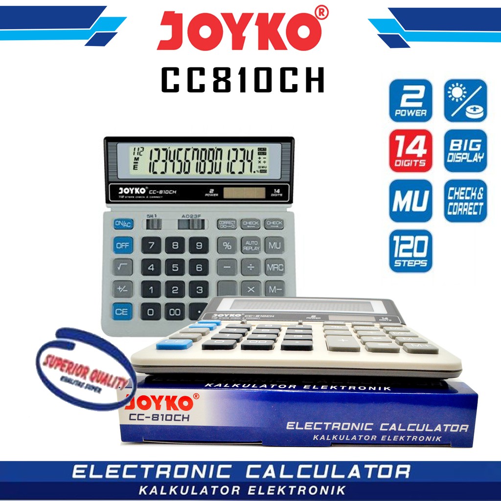 

Kalkulator JOYKO CC-810CH 14 Digit