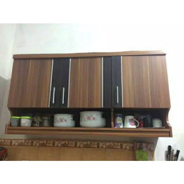 Lemari Gantung Kitchen Set 3Pintu Lemari Atas Gantung