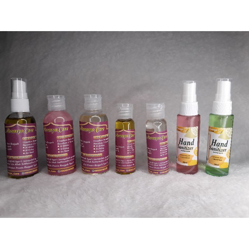 minyak bidara, minyak telon bidara, sabun bidara dan handsanitizer