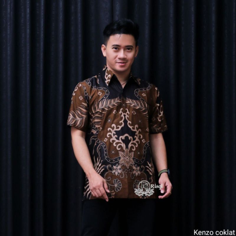 KEMEJA HEM BATIK PRIA TERVIRAL DI SHOPEE ORIGINAL NO KW M L XL