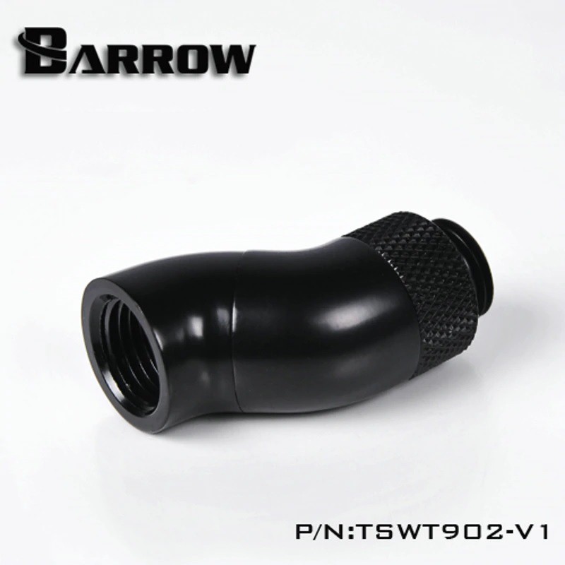 BARROW TSWT902-V1 90 Snake 2-way Rotary Adapter Black