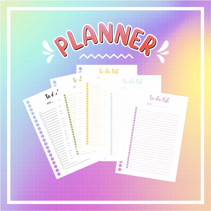 

#4 to do list planner binder aestetic by yeach.id