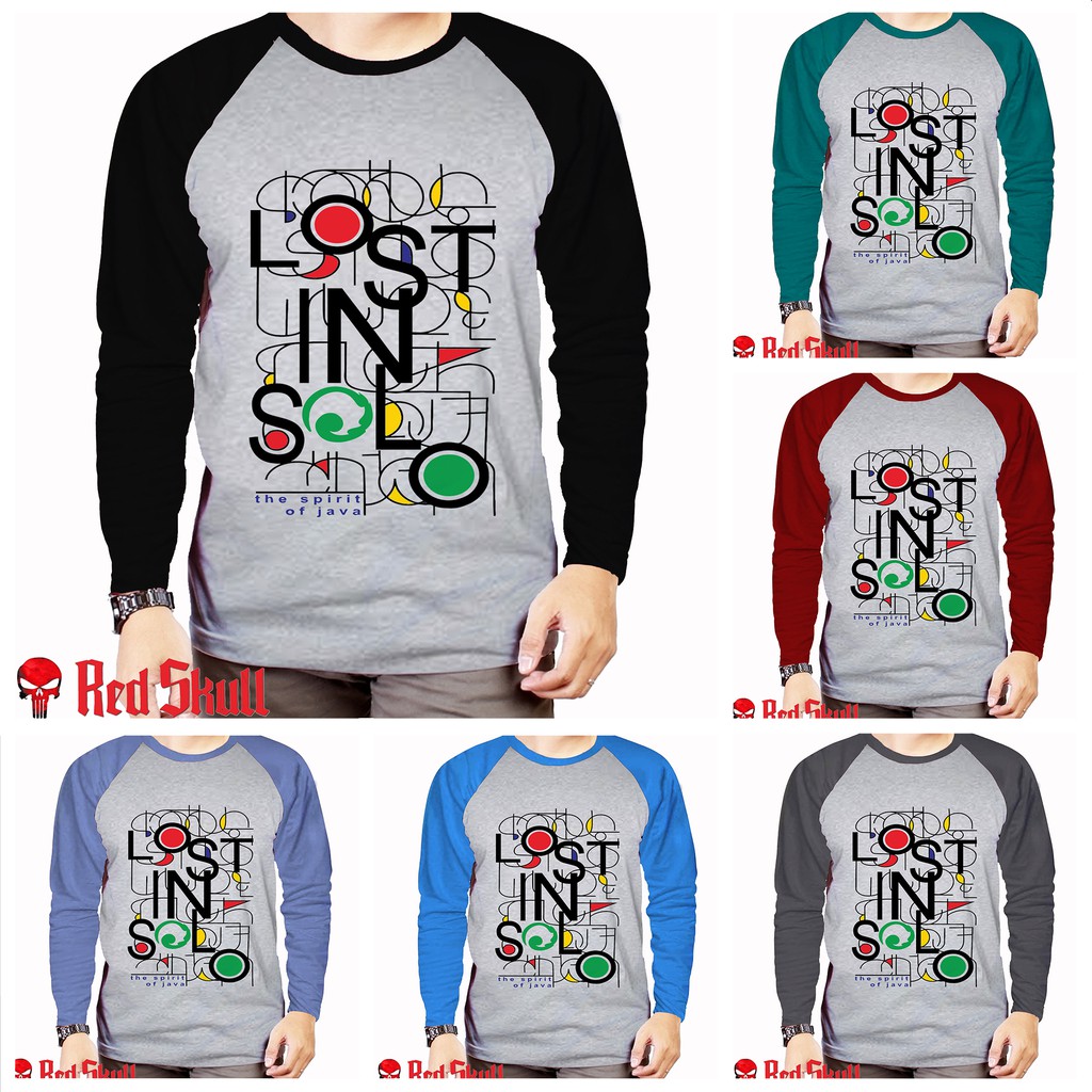 kaos panjang raglan misti lost in solo