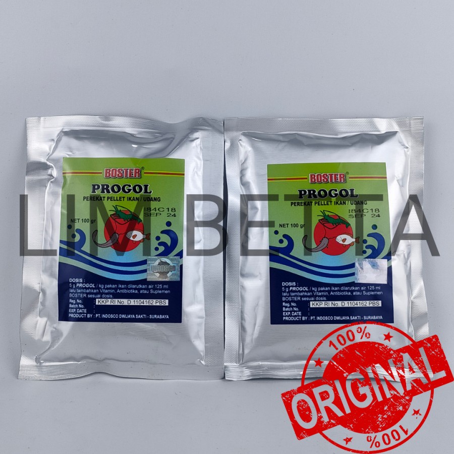 BOSTER PROGOL 100 GRAM / PEREKAT PELET IKAN