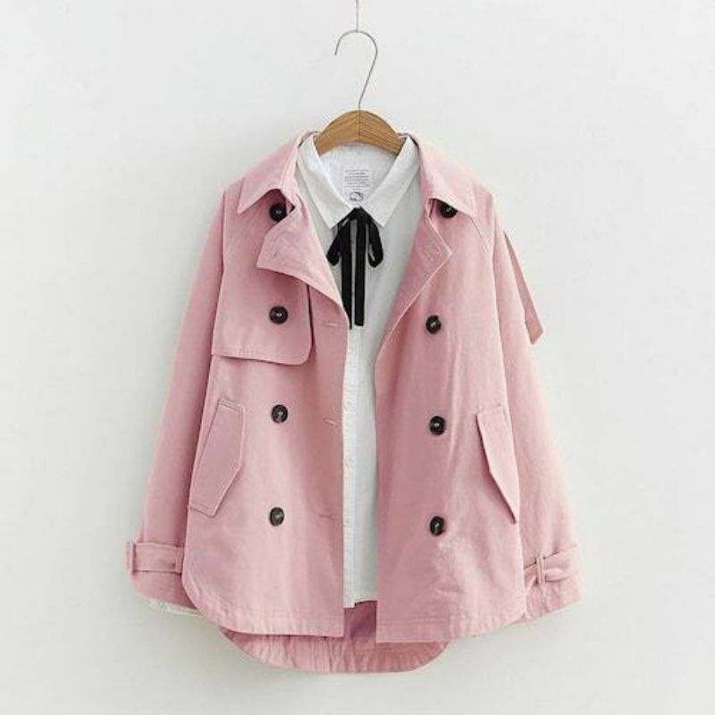 jaket wanita parka korean style