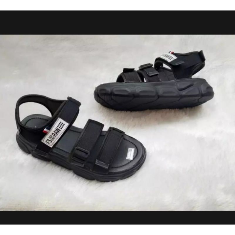 Sandal Gunung Wanita Sol Tebal Velcro